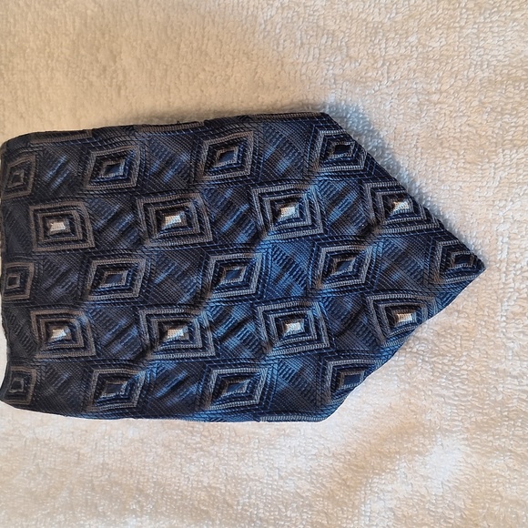 Emilio Ponti Roma Milano Other - Emilio Ponti Roma Milano Blue Abstract Tie #17